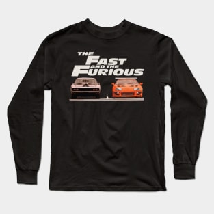 charger r/t vs 2jz supra Long Sleeve T-Shirt